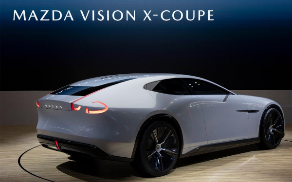 
            Mazda показала 510-сильное купе Vision-X. Что известно о новинке
        