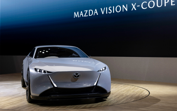 
            Mazda показала 510-сильное купе Vision-X. Что известно о новинке
        