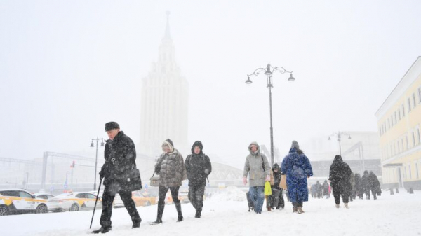 РИА Новости: в Москве высота снежного покрова достигла 80 см