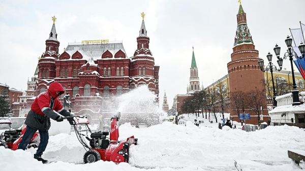 РИА Новости: в Москве высота снежного покрова достигла 80 см