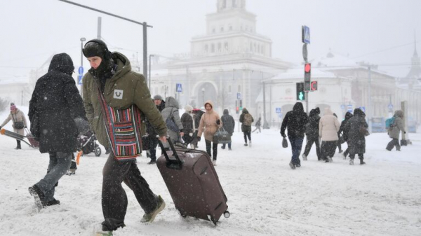 РИА Новости: в Москве высота снежного покрова достигла 80 см