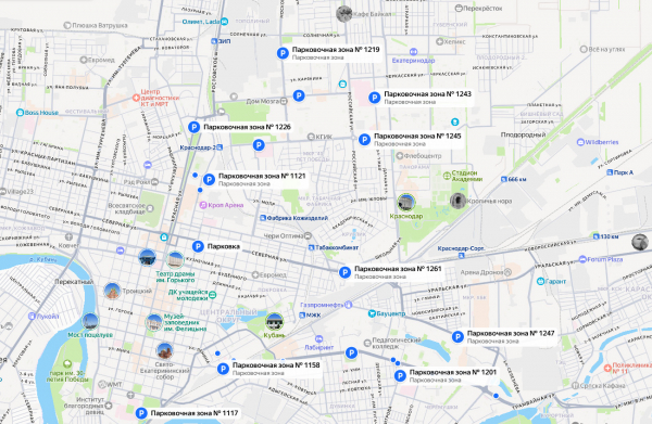 
            Платные парковки в Краснодаре. Список улиц, стоимость и штрафы
        